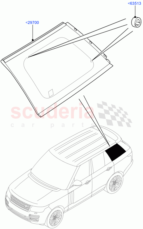 Part Diagram for Land Rover LR077622