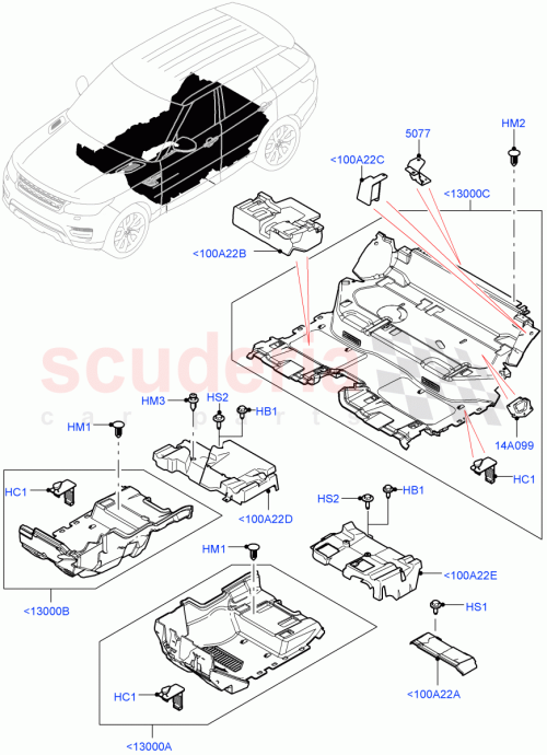 Part Diagram for Land Rover LR056184