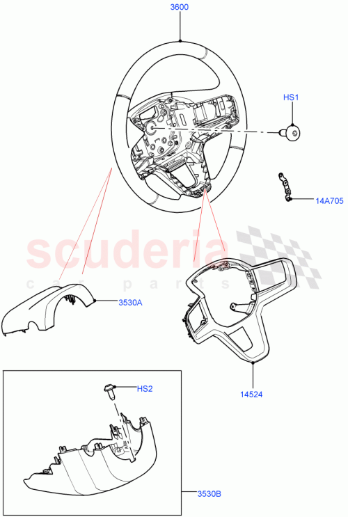 Part Diagram for Land Rover LR173784