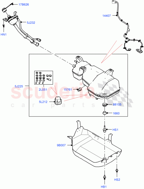 Part Diagram for Land Rover LR115628