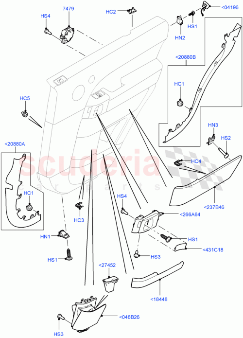 Part Diagram for Land Rover LR037511