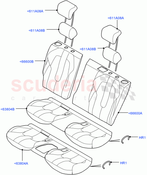 Part Diagram for Land Rover LR026811