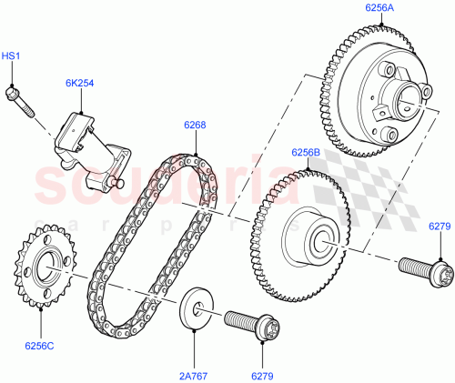 Part Diagram for Land Rover LR004736