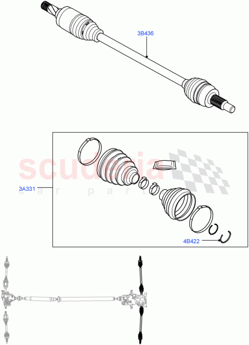 Part Diagram for Land Rover LR134560