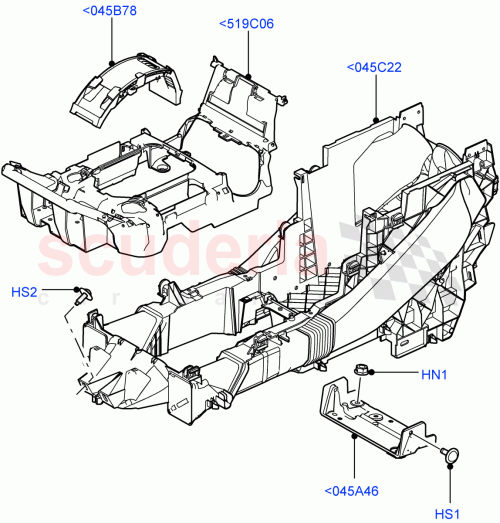 Part Diagram for Land Rover LR017020