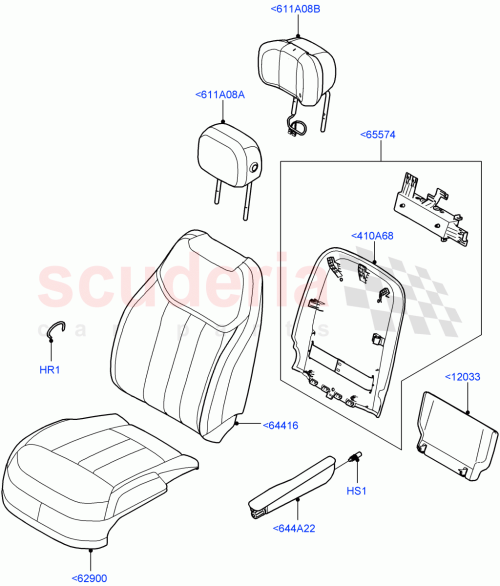 Part Diagram for Land Rover LR150210
