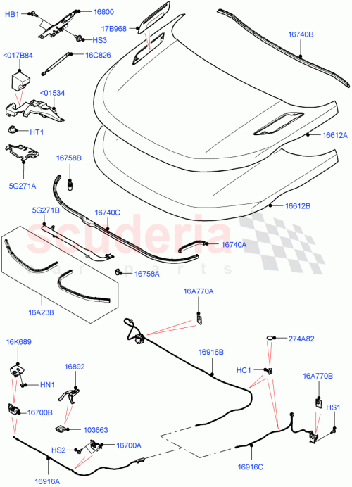 Part Diagram for Land Rover LR117457