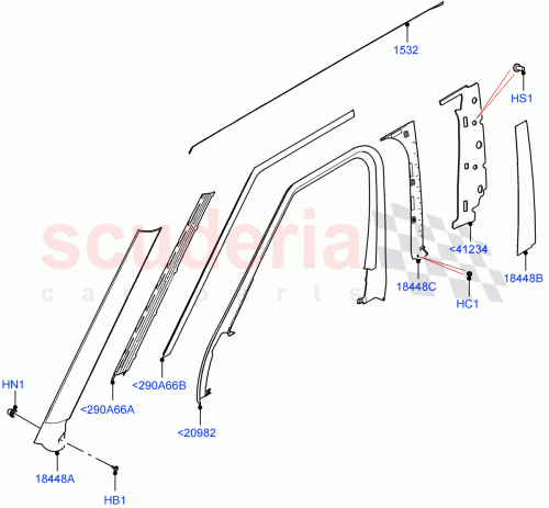 Part Diagram for Land Rover LR151531