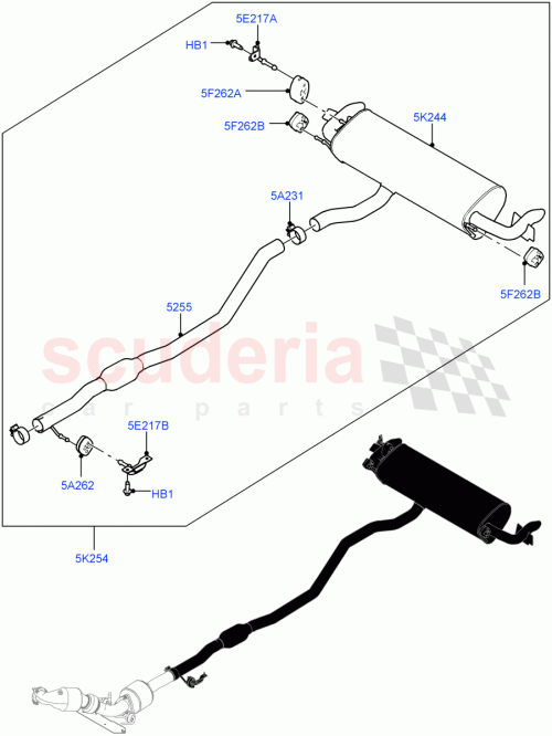 Part Diagram for Land Rover LR025108