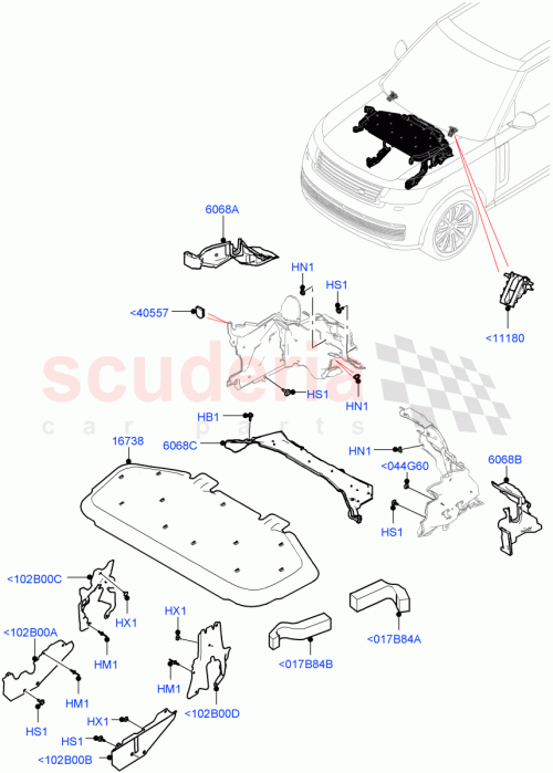 Part Diagram for Land Rover LR174063