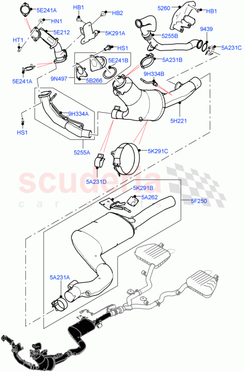 Part Diagram for Land Rover LR092866