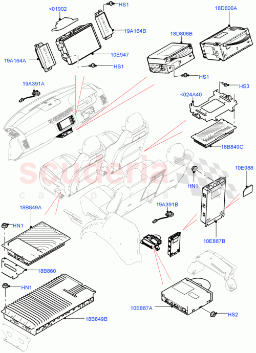 Part Diagram for Land Rover LR088627