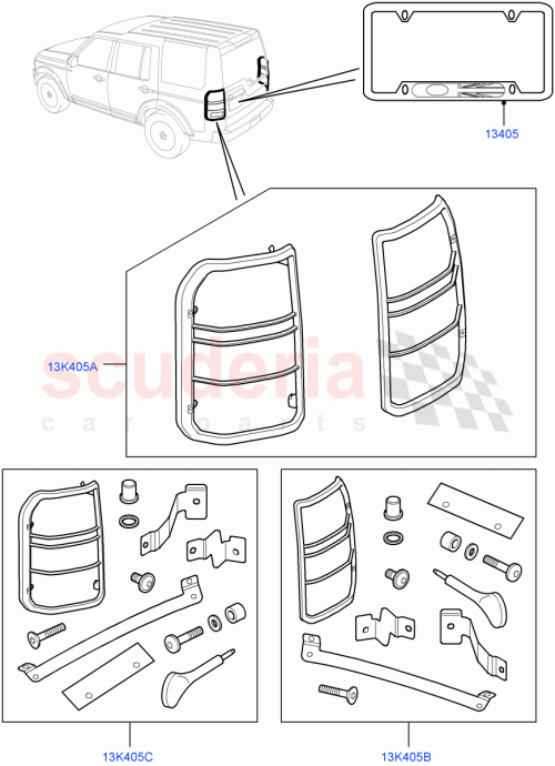 Part Diagram for Land Rover VPLFY0063