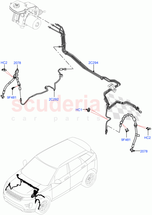 Part Diagram for Land Rover LR137870