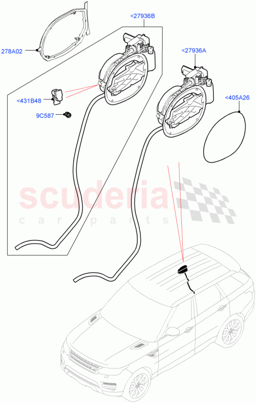 Part Diagram for Land Rover LR059973