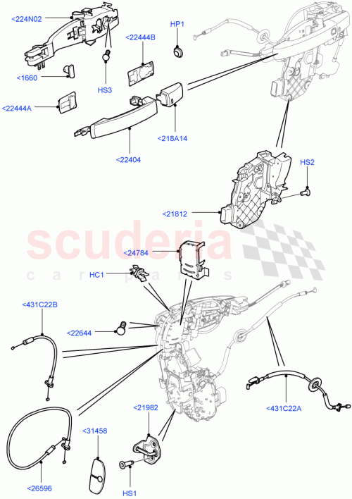 Part Diagram for Land Rover LR030195