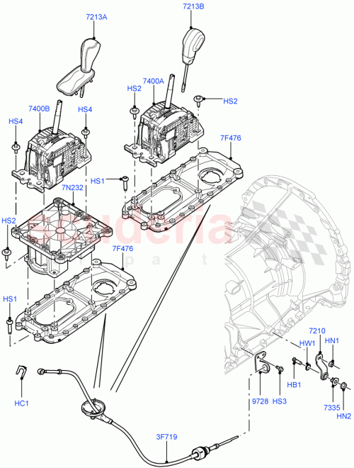 Part Diagram for Land Rover LR044368