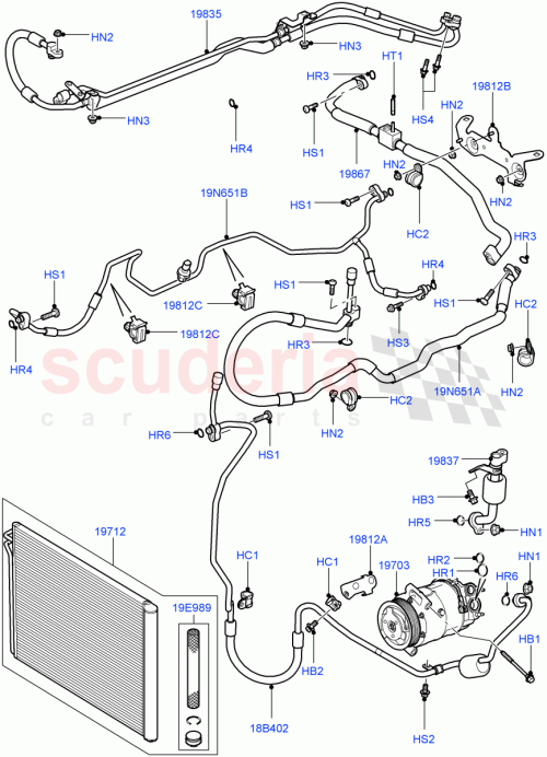 Part Diagram for Land Rover LR010723