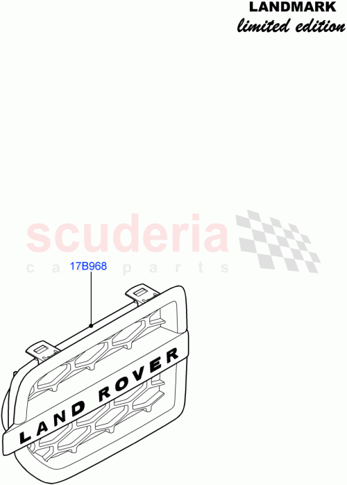 Part Diagram for Land Rover LR023733