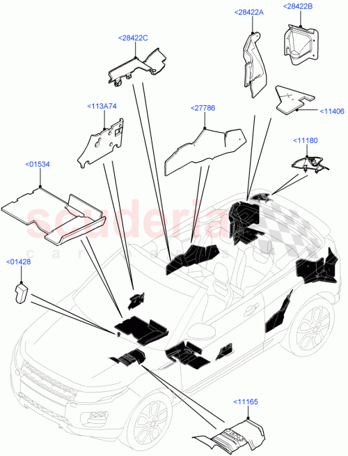 Part Diagram for Land Rover LR084451