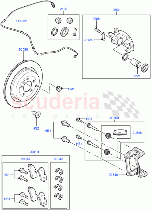 Part Diagram for Land Rover SFP500140