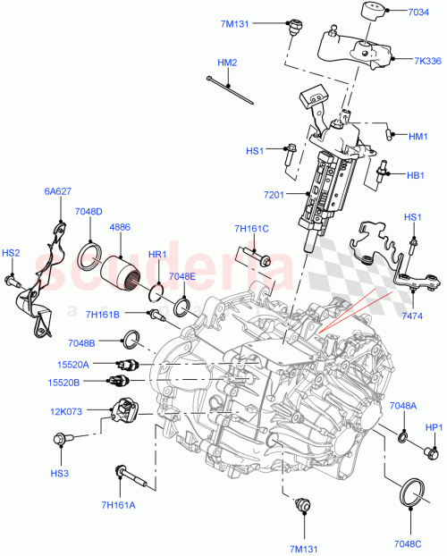Part Diagram for Land Rover LR060483