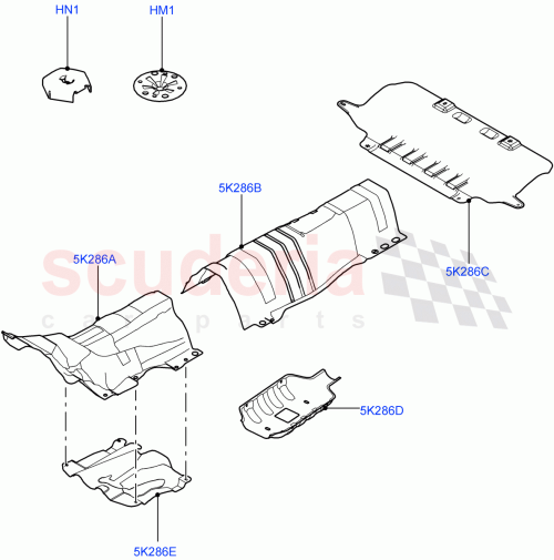 Part Diagram for Land Rover LR040112