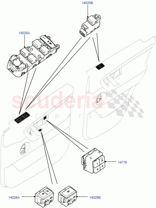 Part Diagram for Land Rover LR085483