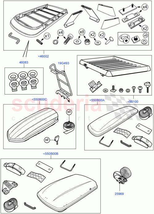 Part Diagram for Land Rover VPLAR0164