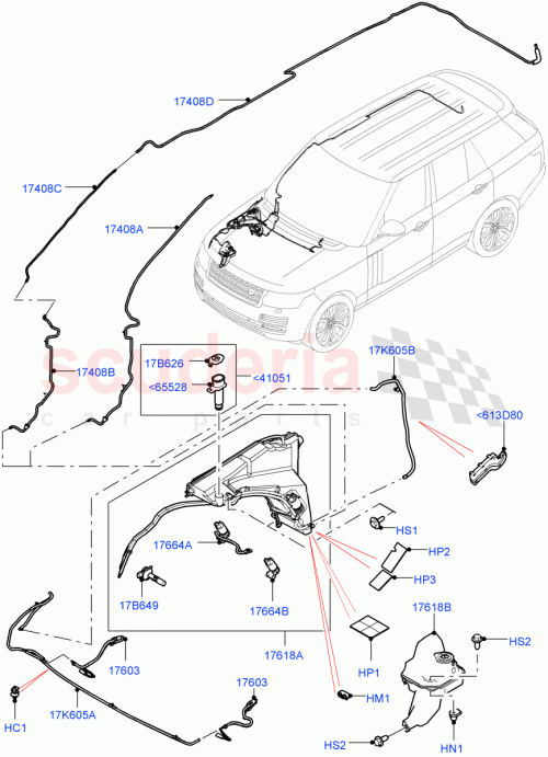 Part Diagram for Land Rover LR037588