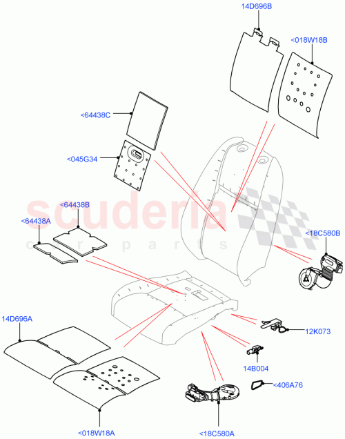 Part Diagram for Land Rover LR090980