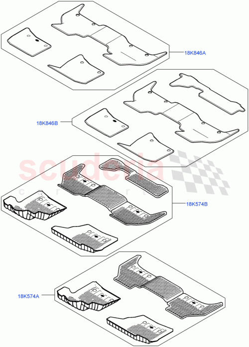 Part Diagram for Land Rover VPLES0548