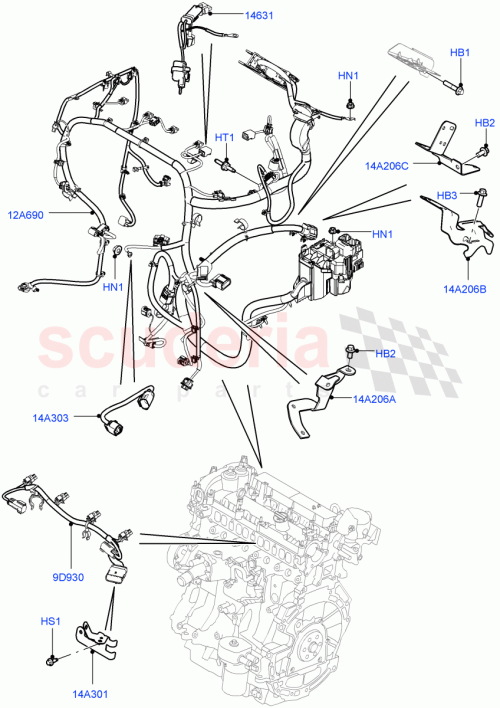 Part Diagram for Land Rover LR047497