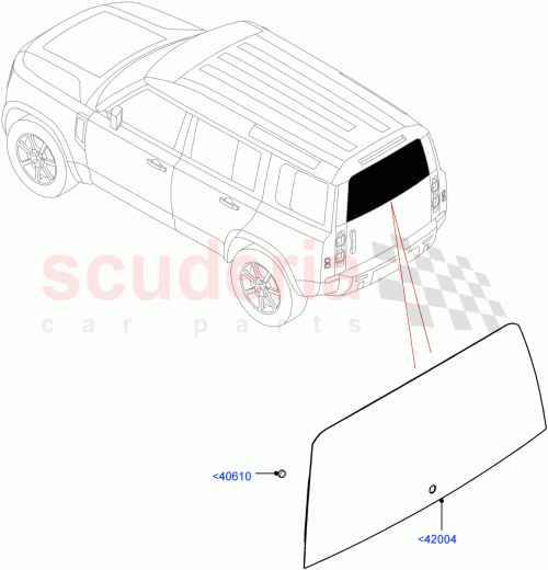 Part Diagram for Land Rover LR143117