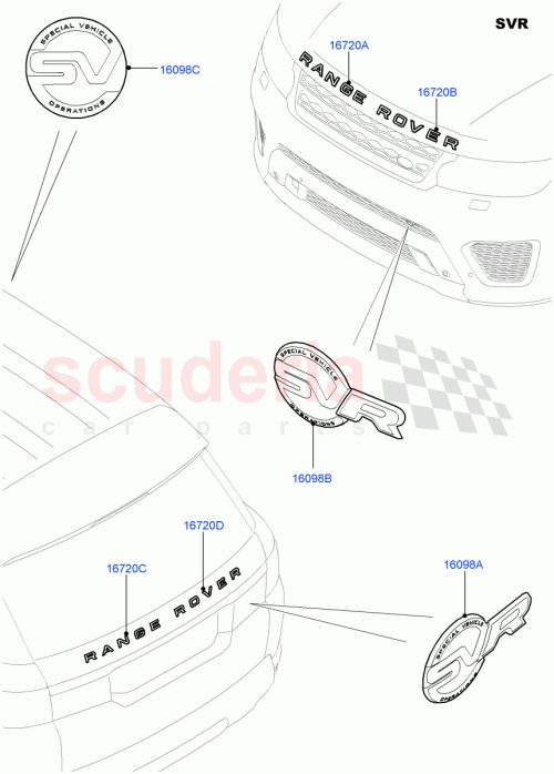 Part Diagram for Land Rover LR066553