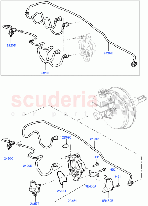 Part Diagram for Land Rover LR077841