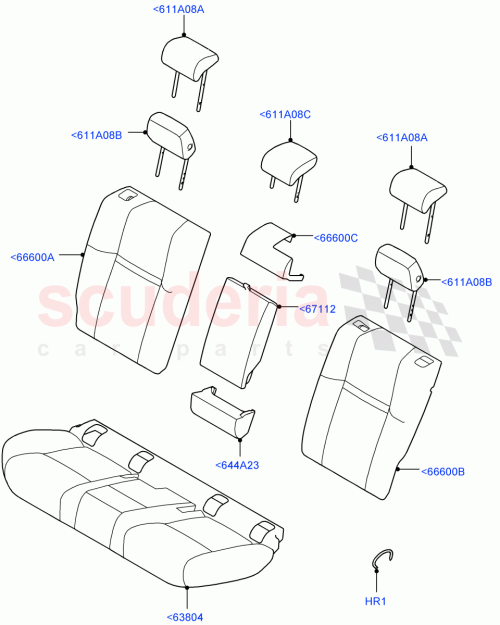 Part Diagram for Land Rover LR149934