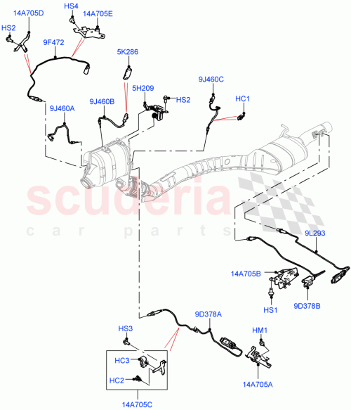 Part Diagram for Land Rover LR113308