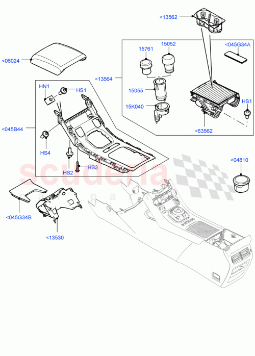 Part Diagram for Land Rover LR060291