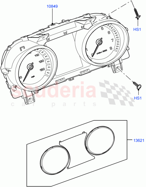 Part Diagram for Land Rover LR081435