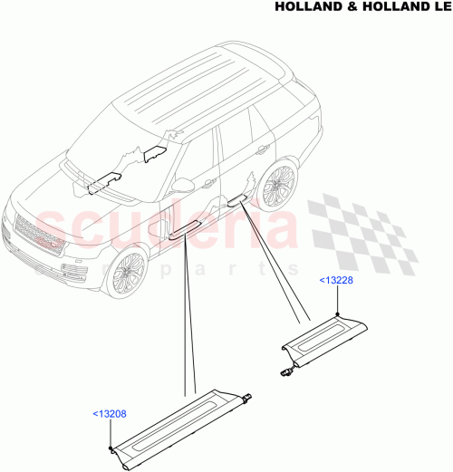 Part Diagram for Land Rover LR139340