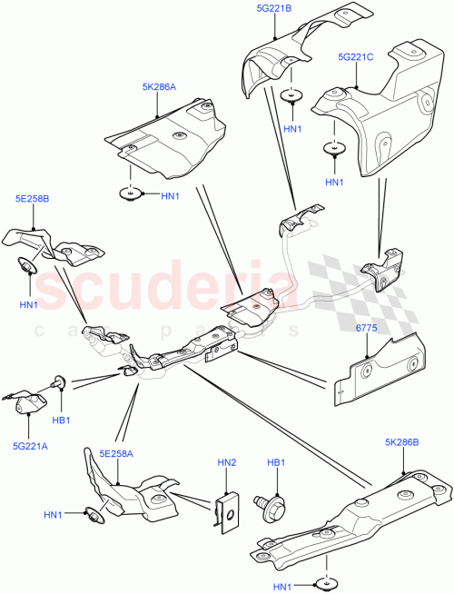Part Diagram for Land Rover LR056533