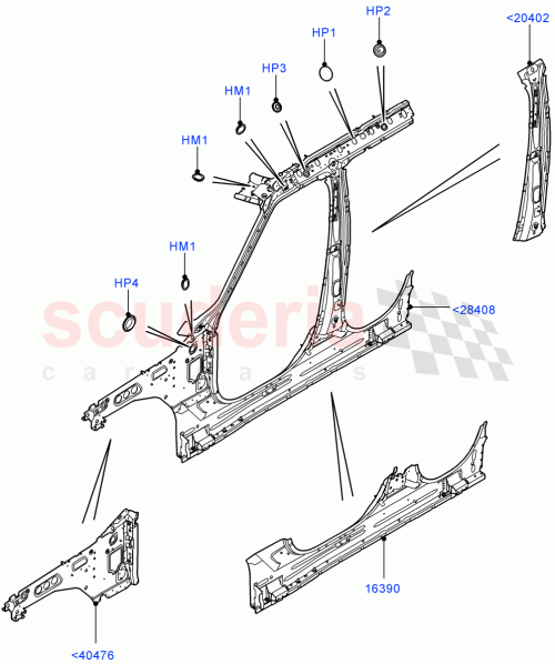 Part Diagram for Land Rover LR037692