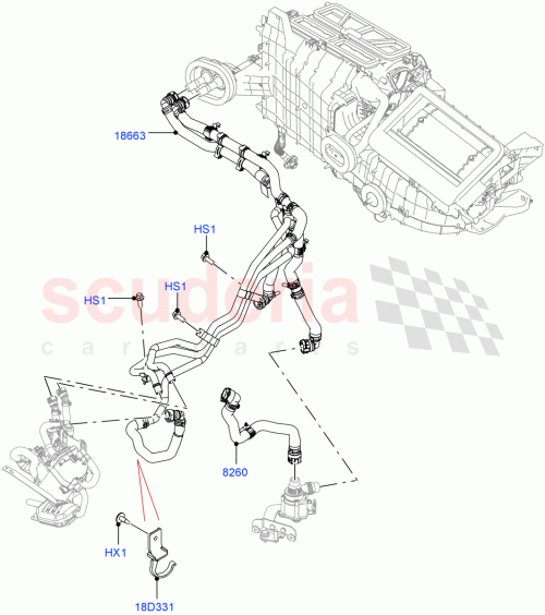 Part Diagram for Land Rover LR140984