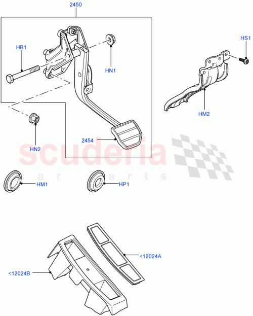 Part Diagram for Land Rover SKB000431PVJ