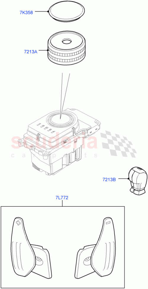 Part Diagram for Land Rover VPLYS0474