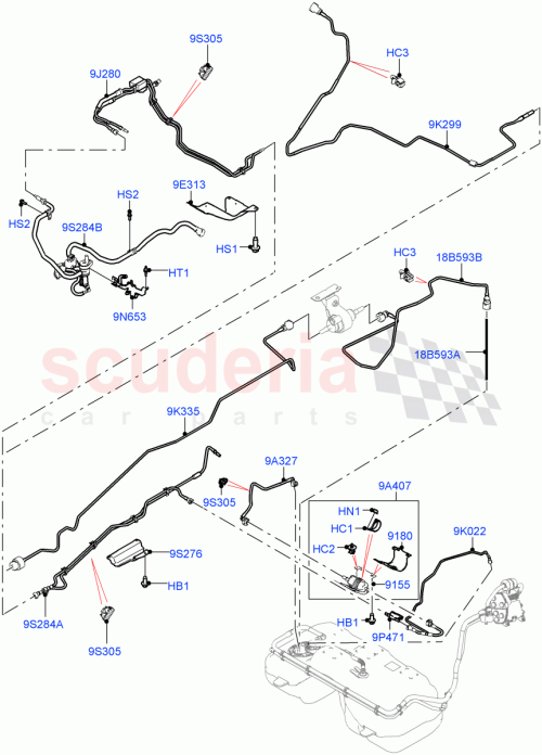 Part Diagram for Land Rover LR127701