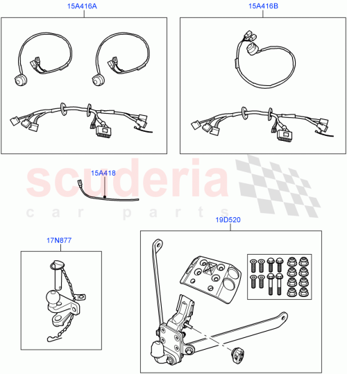 Part Diagram for Land Rover VPLAT0011