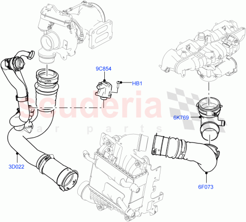 Part Diagram for Land Rover LR156361