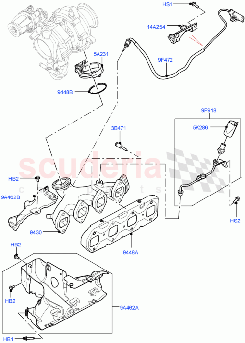 Part Diagram for Land Rover LR163159